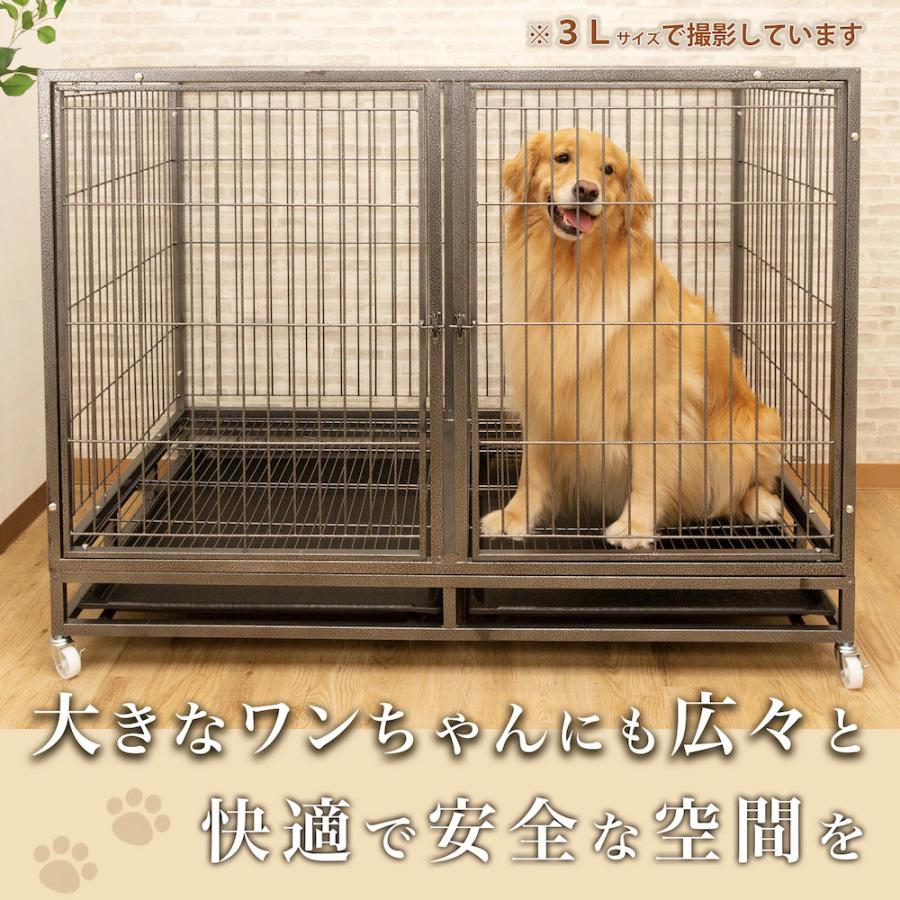 【即日発送・送料無料】大型ペットケージ(大型犬/中型犬/小型犬)【Shopify公式決済】