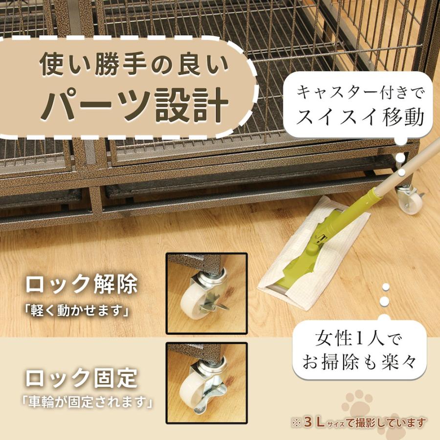 【即日発送・送料無料】大型ペットケージ(大型犬/中型犬/小型犬)【Shopify公式決済】